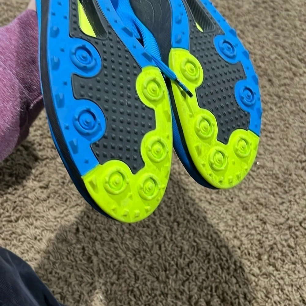 Nike XC Track train Blue Athletic Shoes with Lightweight Design and Rubber Sole